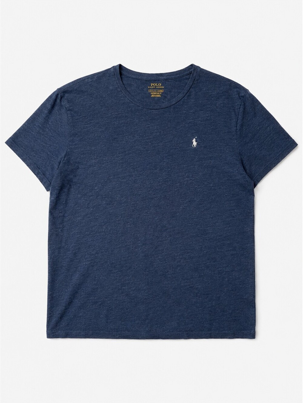 Polo Ralph Lauren Custom Slim Fit Heather Navy Pony T-Shirt Men’s L